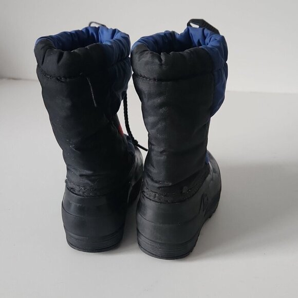 SOREL| Blue Black Chariot Snow Winter Insulated Nylon Boots Size 6 Retro - Picture 4 of 6